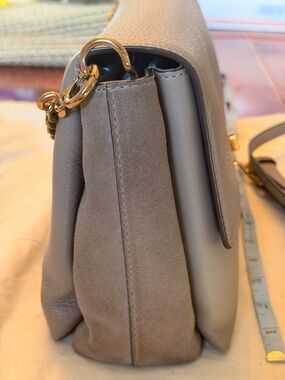 Tory Burch Kira Mix Material Shoulder Bag